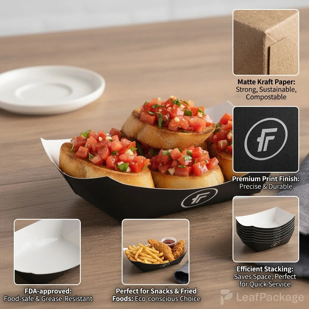 Custom Paper Food Trays