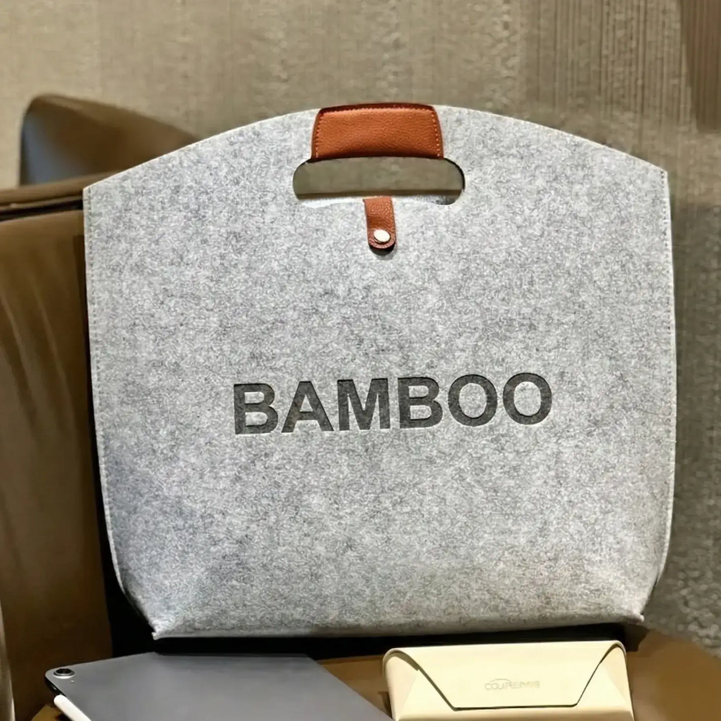 Custom Die-Cut Handle Felt Bag