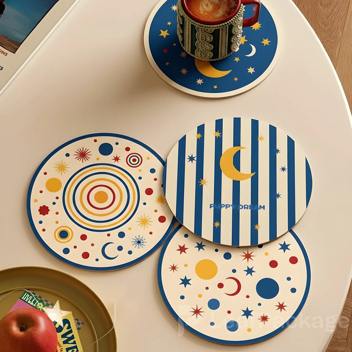 Custom Printed Paper Coasters