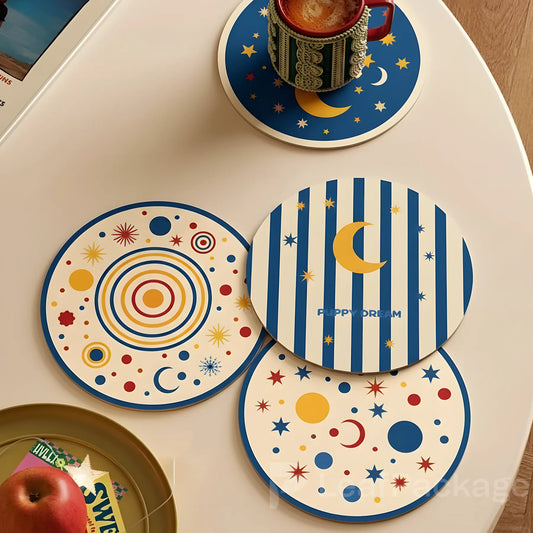 Custom Printed Paper Coasters