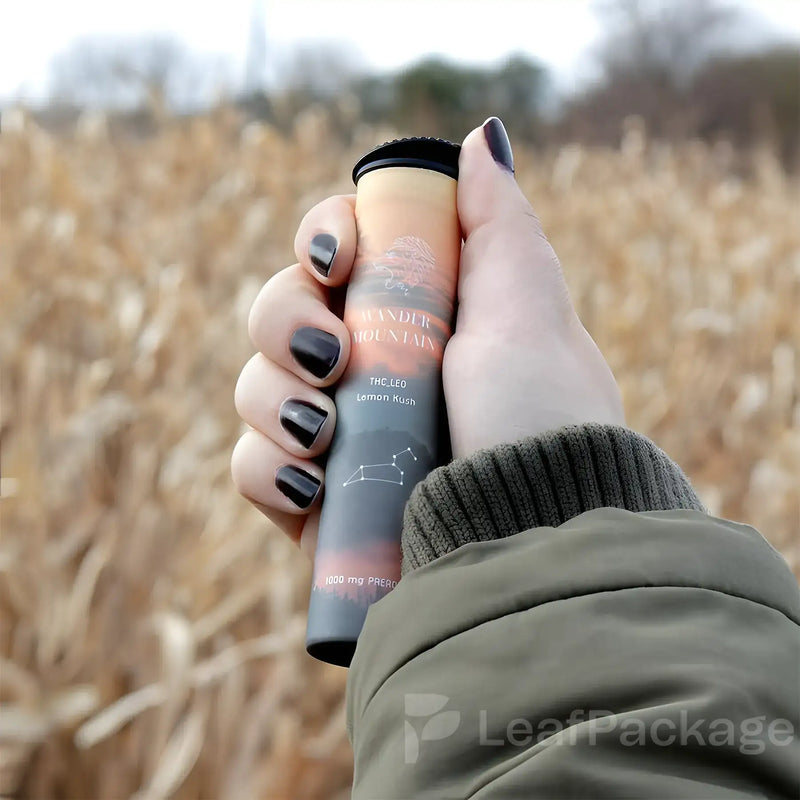 Custom Child-Resistant Cannabis Tube