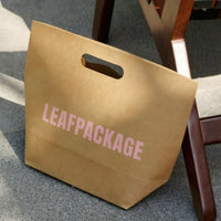 Custom Kraft Die Cut Handle Bag