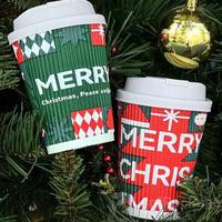 Custom Branded Corrugated Paper Coffee Cups