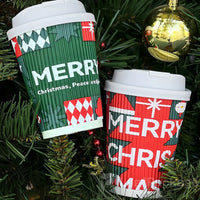Custom Branded Corrugated Paper Coffee Cups