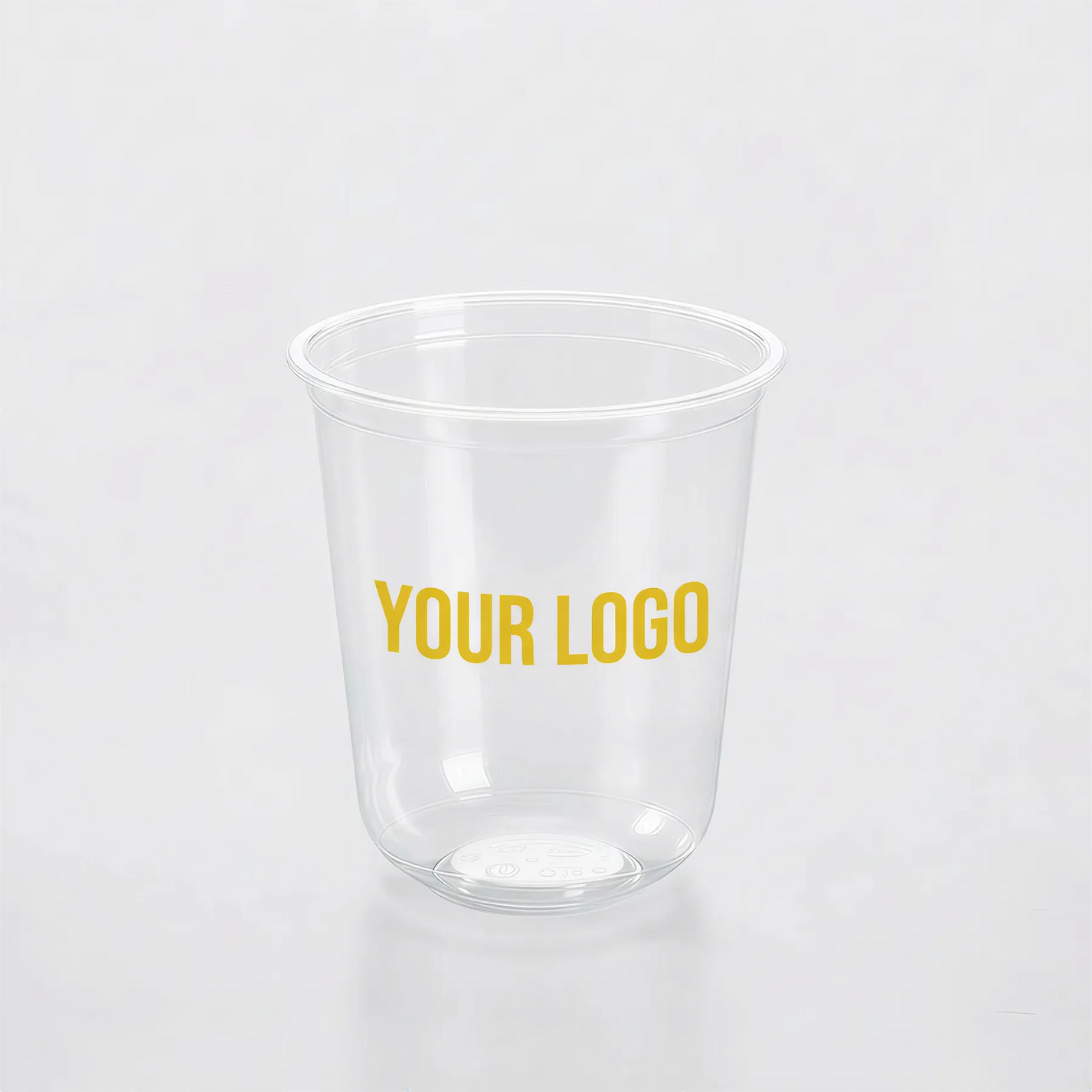 10oz Custom Recyclable U-Shaped Cups