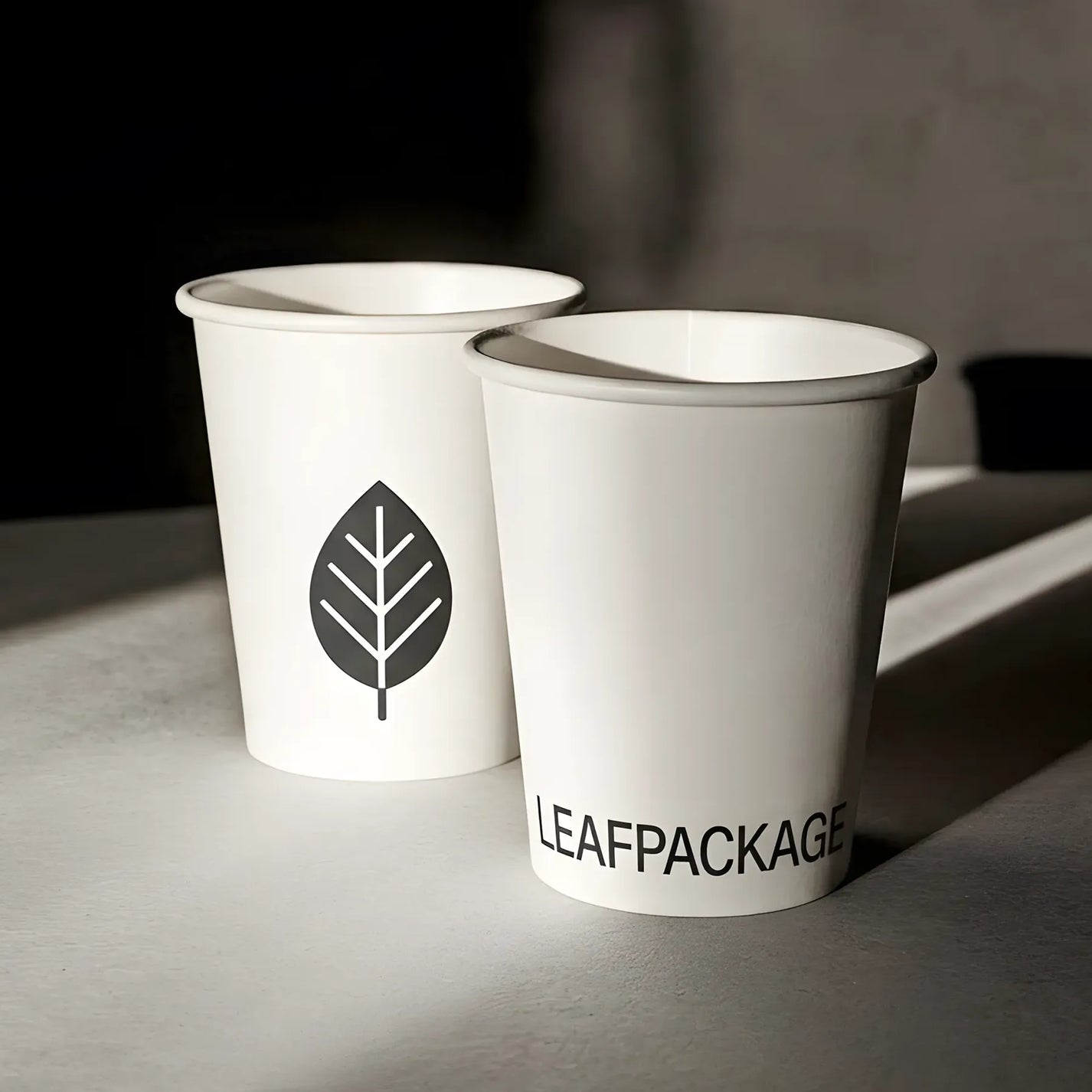 10oz Custom Printed Single Wall Coffee Cups