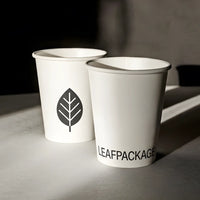 10oz Custom Printed Single Wall Coffee Cups