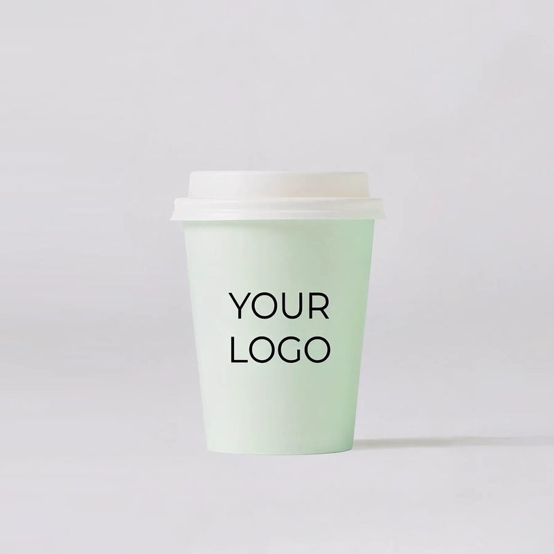 10oz Custom Printed Single Wall Coffee Cups