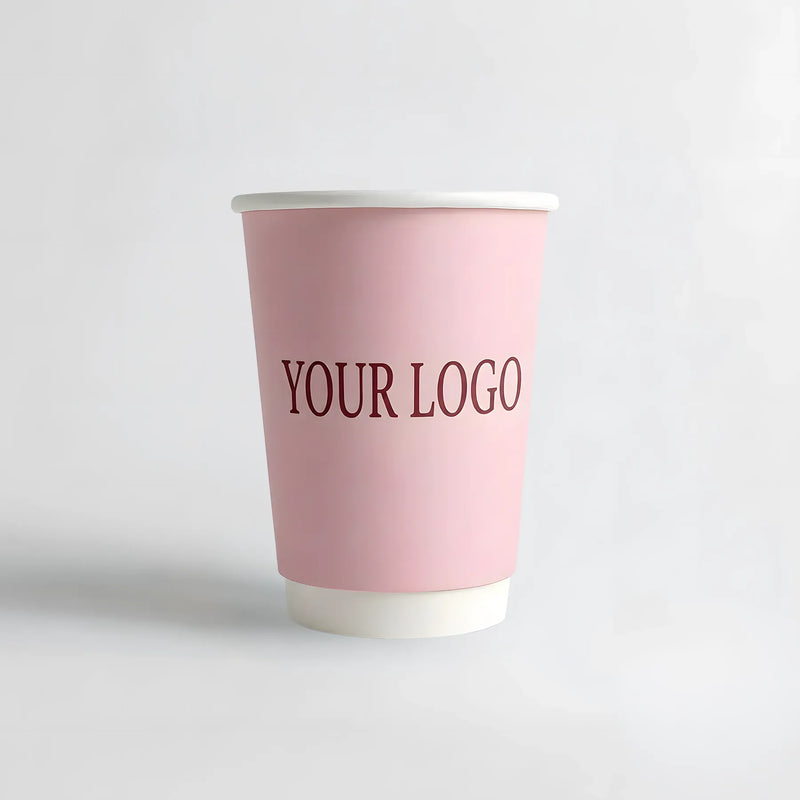 10oz Custom Double Wall Paper Coffee Cups