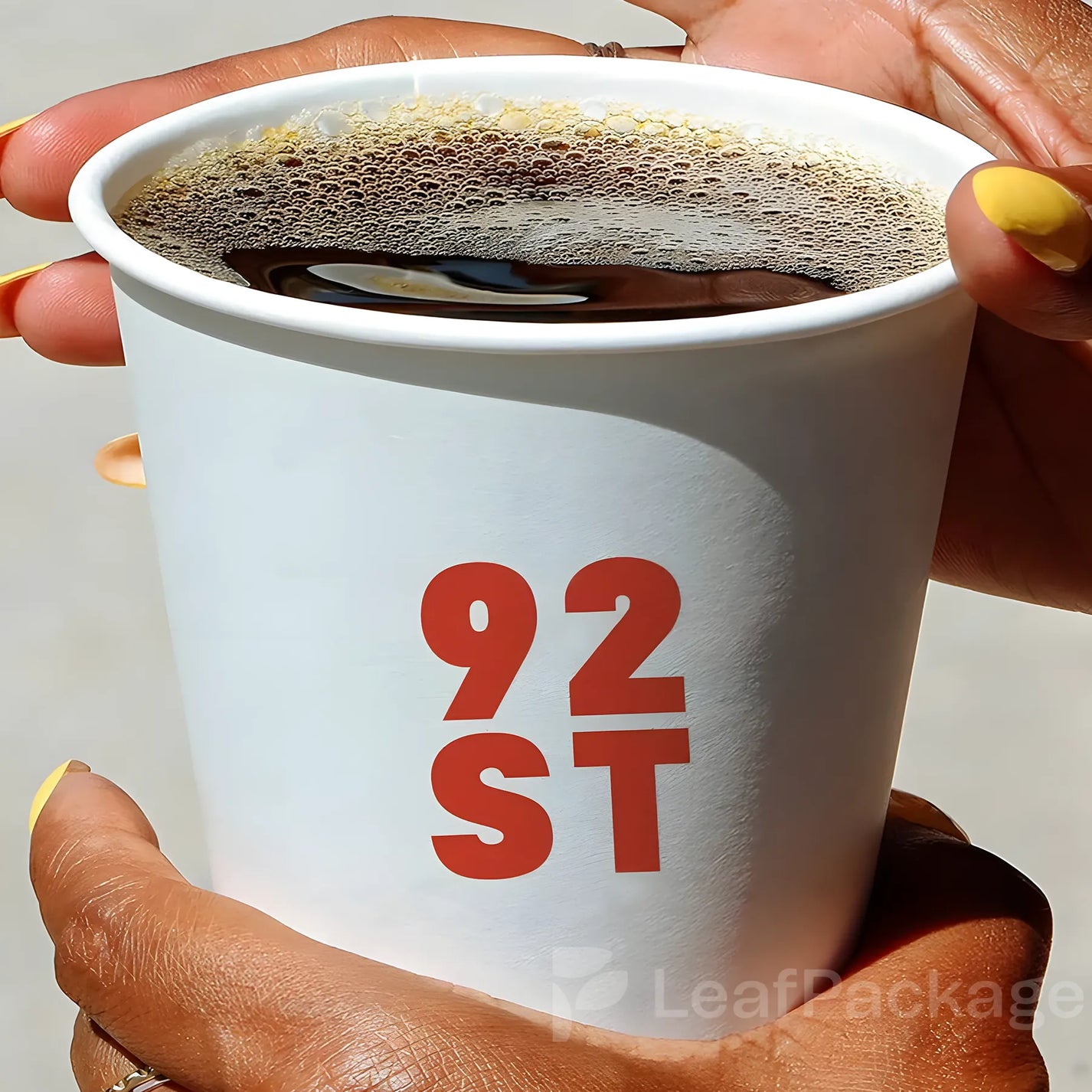 特注の再利用可能コーヒーカップ