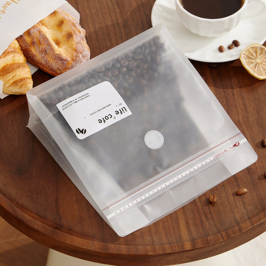 Custom Resealable Matte Coffee Bags with Valve