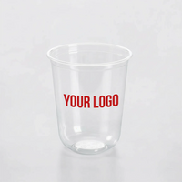 12oz Custom Recyclable U-Shaped Cups