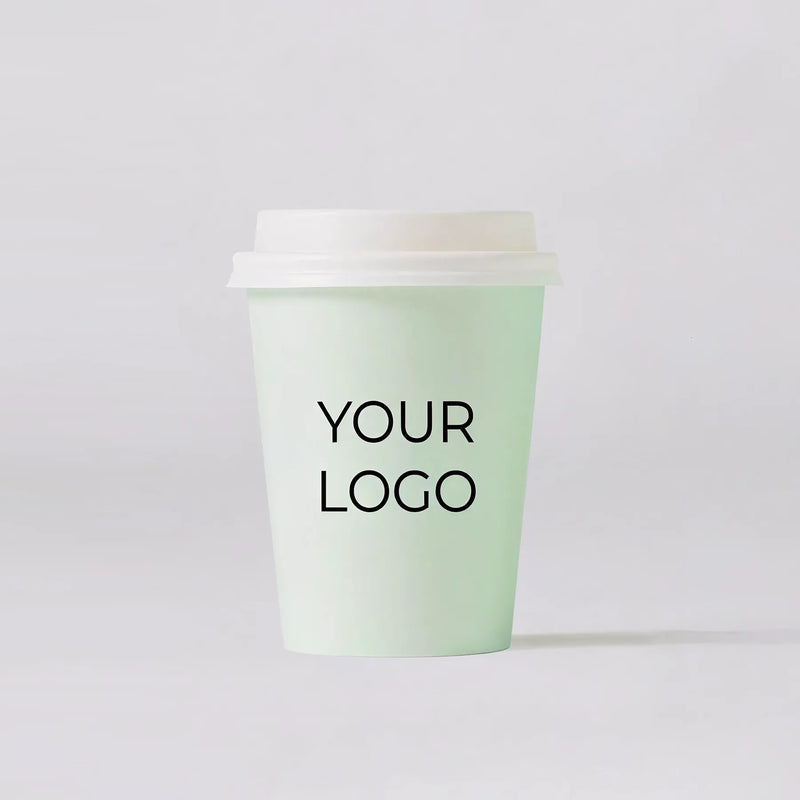 12oz Custom Printed Single Wall Coffee Cups