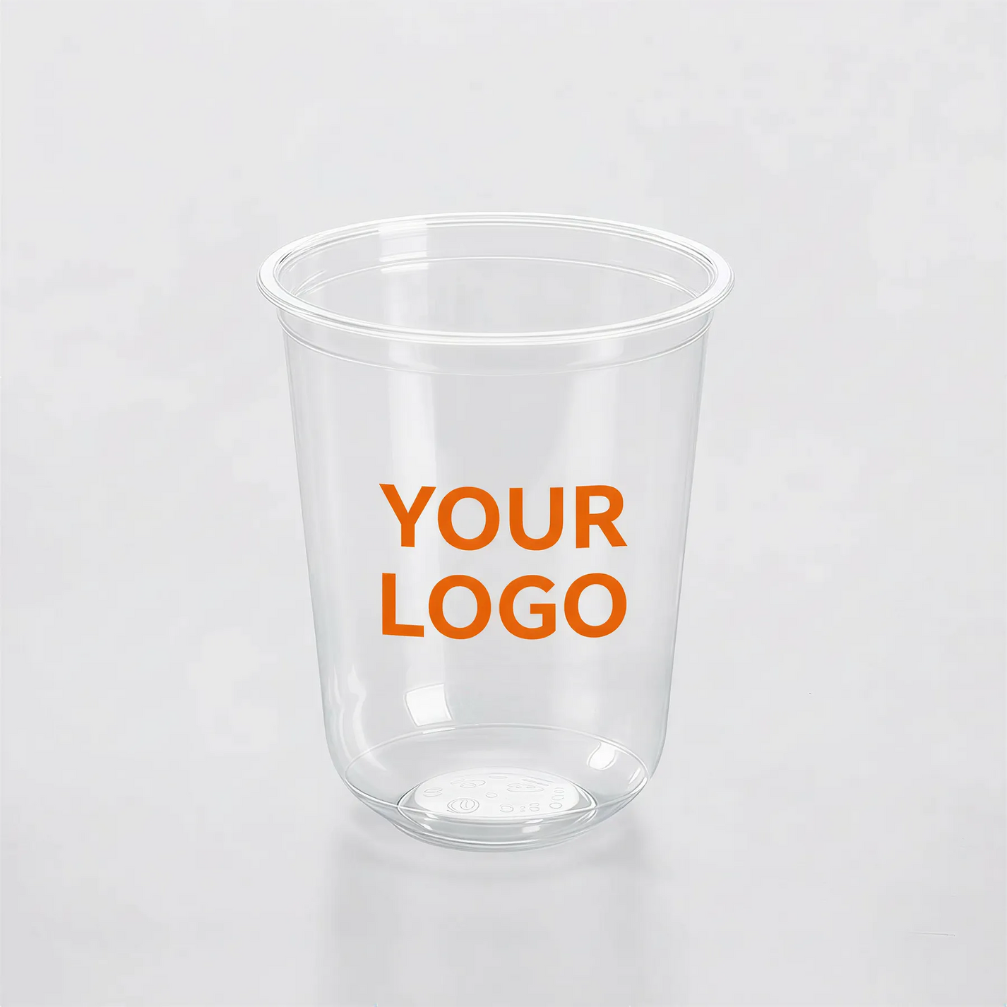 14oz Custom Recyclable U-Shaped Cups