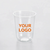 14oz Custom Recyclable U-Shaped Cups
