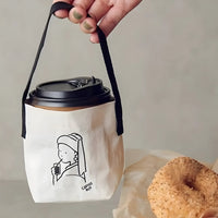 Custom Tyvek Coffee Bags with Handles
