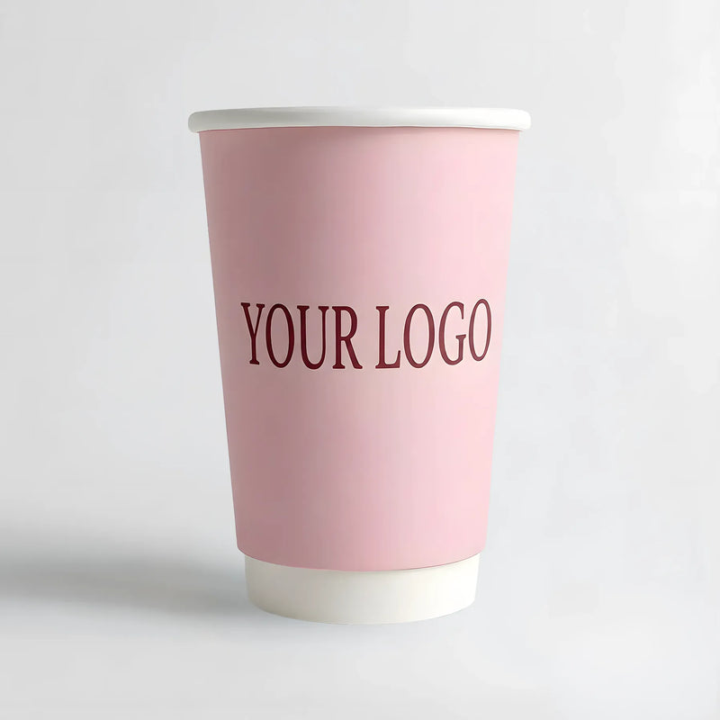 16oz Custom Double Wall Paper Coffee Cups