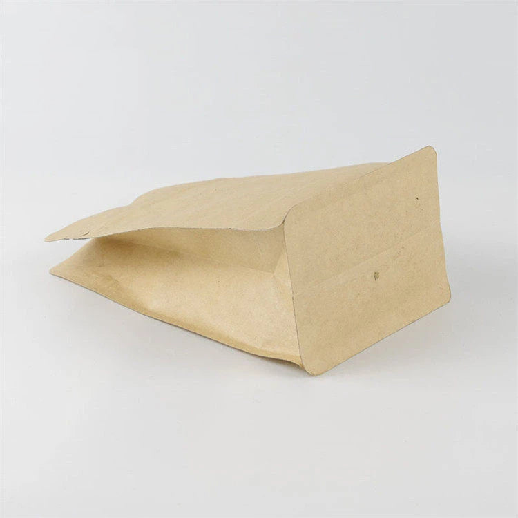 Ready-to-Ship Blank Kraft Coffee Bags – Valve & Zipper Options