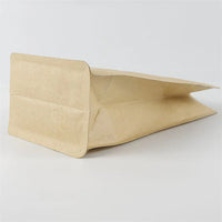 Ready-to-Ship Blank Kraft Coffee Bags – Valve & Zipper Options