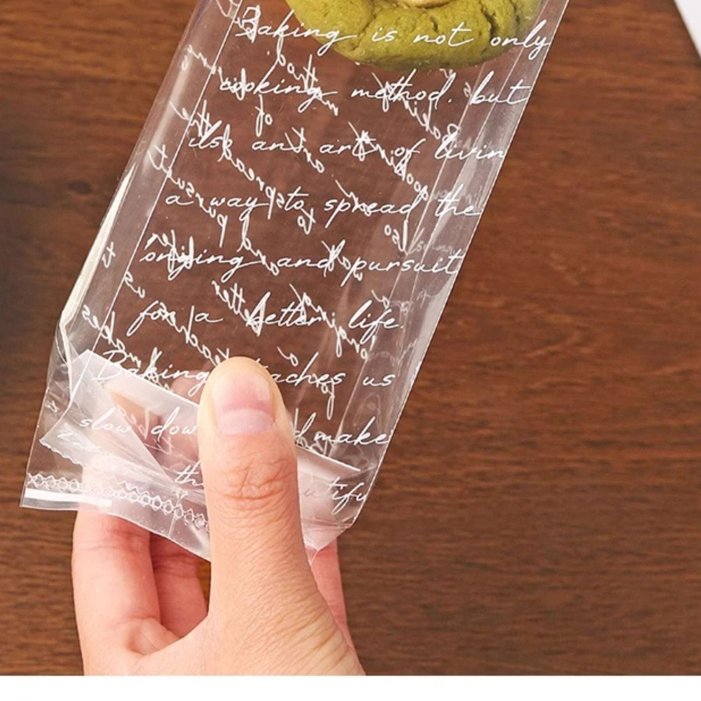 Clear Cake Packaging Bags