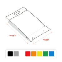 Custom Handle Plastic Courier Bag