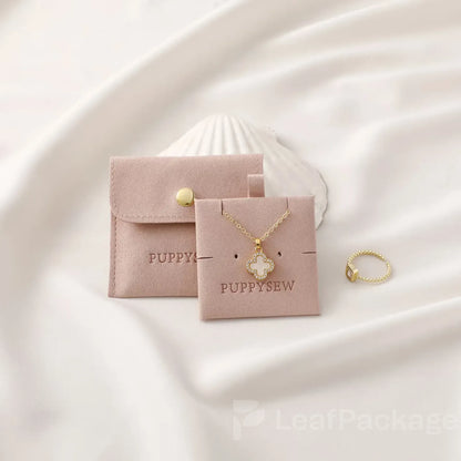 Custom Microfiber Jewelry Pouch