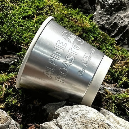 Custom Silver Paper Cup with 3D Logo