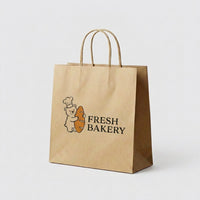 Custom Paper Bakery Bags with Logo