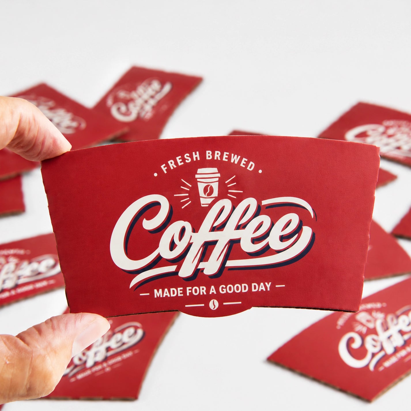 Custom Printed Coffee Cup Sleeves