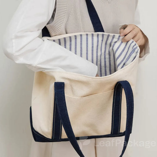 Custom Patchwork Canvas Tote