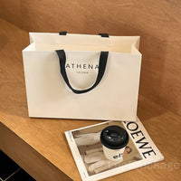 Custom Luxury Paper Shopping Bags with Handles