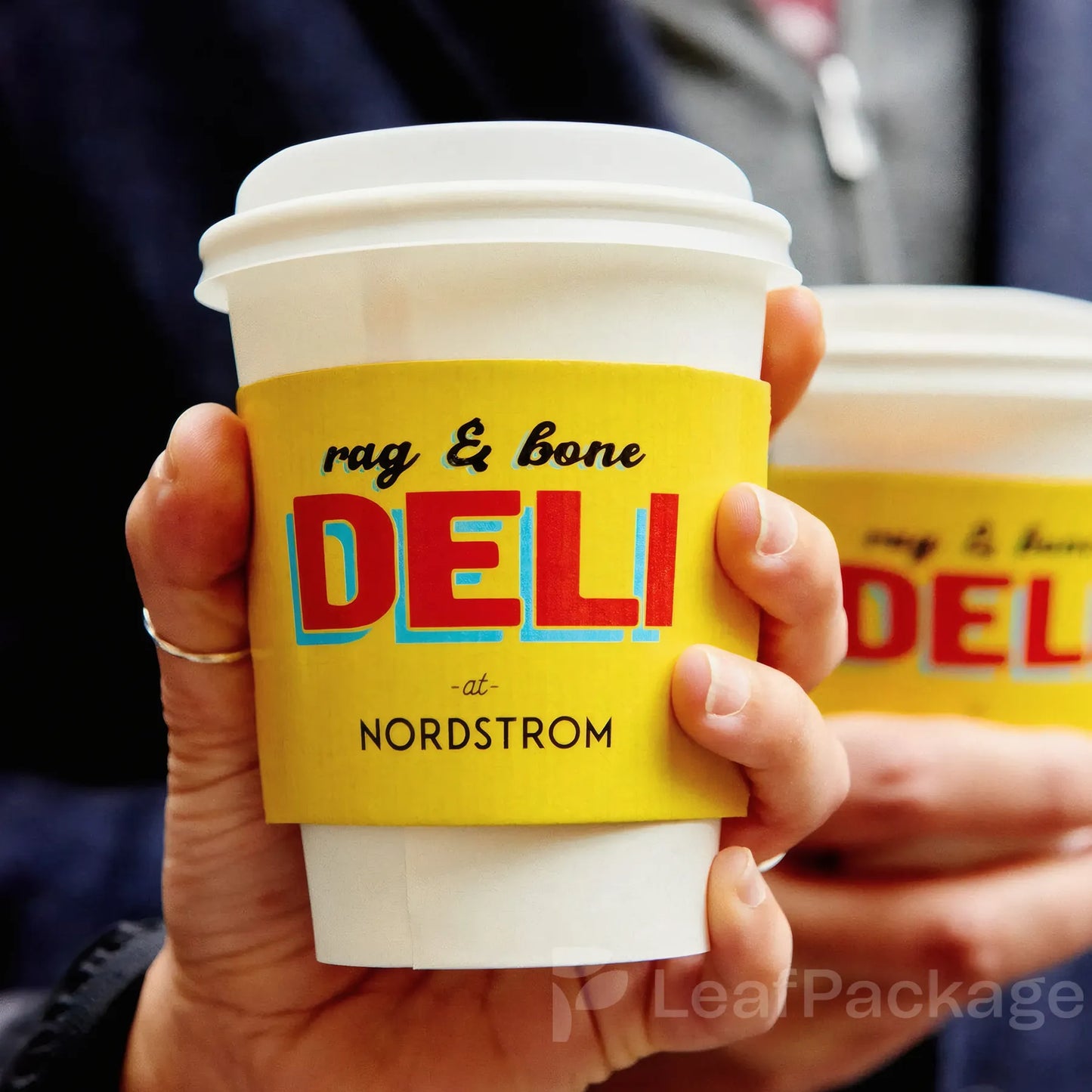 Custom Double-Layer Paper Cup Sleeve