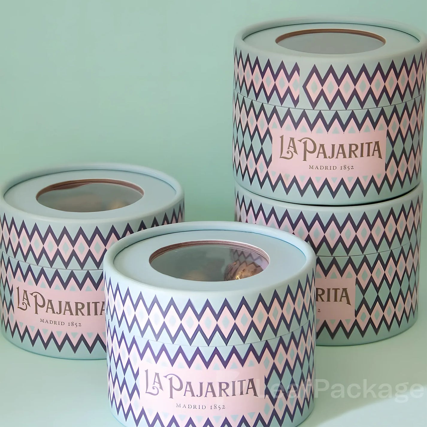 Custom Window Cookie Paper Tube