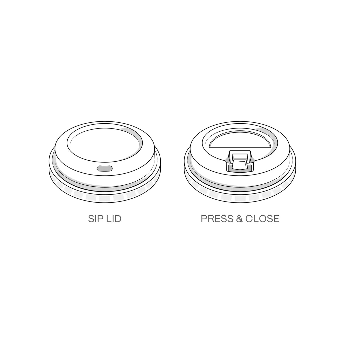 Custom Die-Cut Window Paper Cups