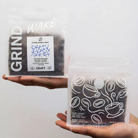 Custom Resealable Matte Coffee Bags with Valve