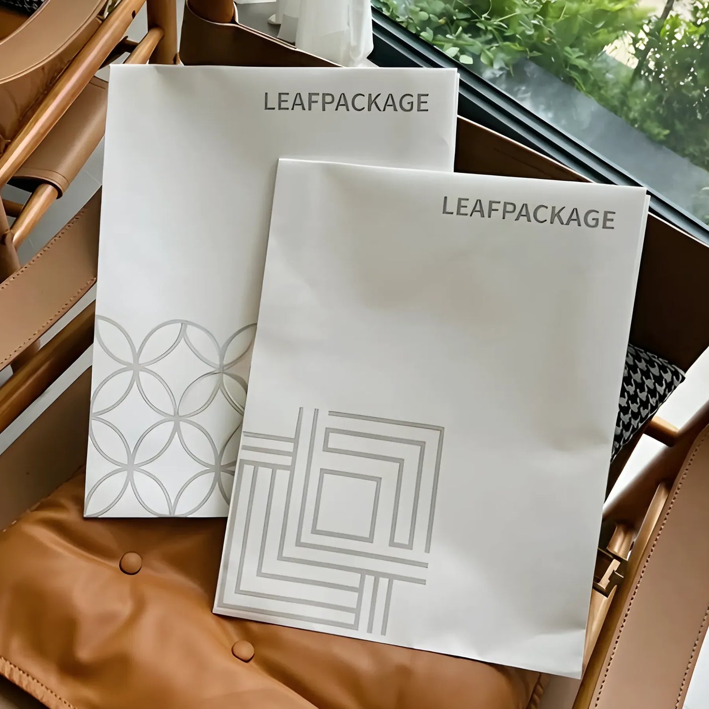 Custom Kraft Paper Gusset Mailer Bag