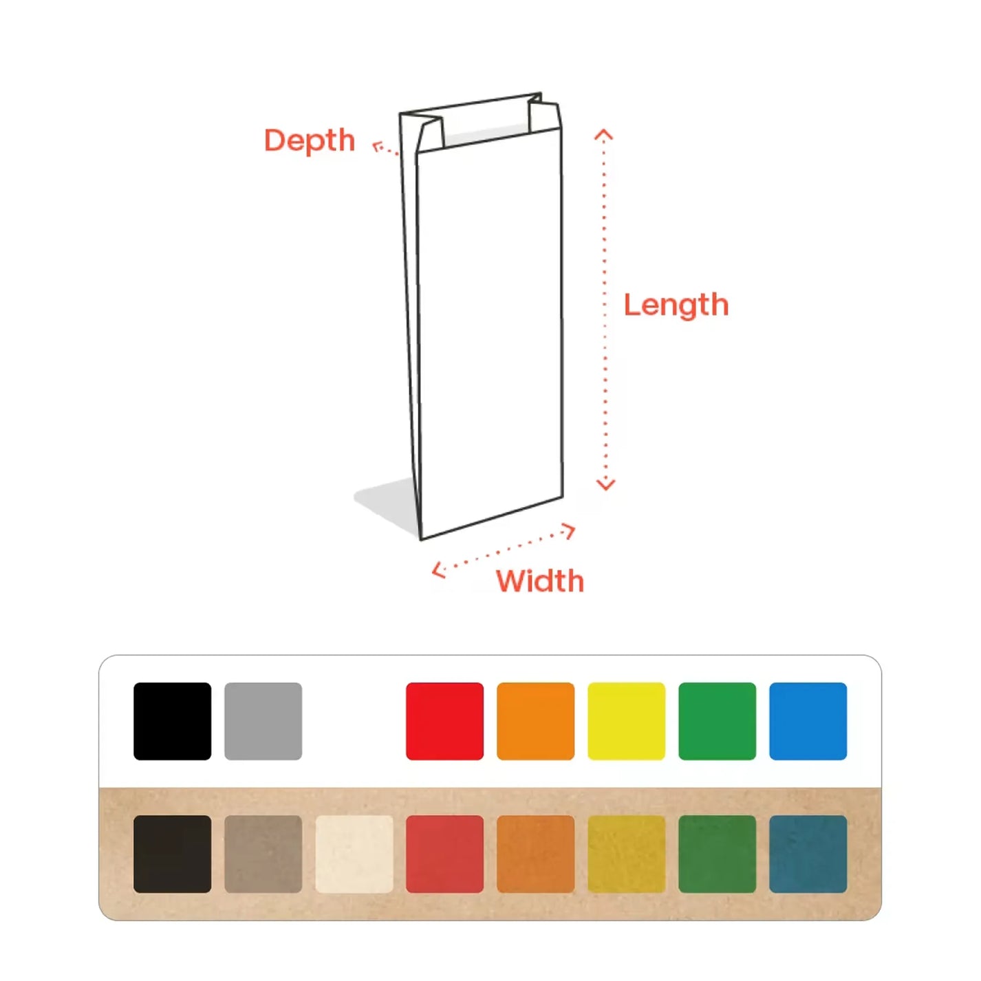 Custom Long Bread Bags