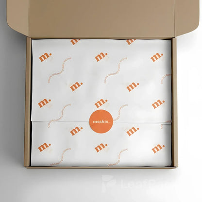 Custom White Kraft Packaging Paper