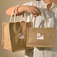 Custom Jute Tote Bags