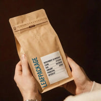 Custom Vertical Kraft Paper Coffee Bags