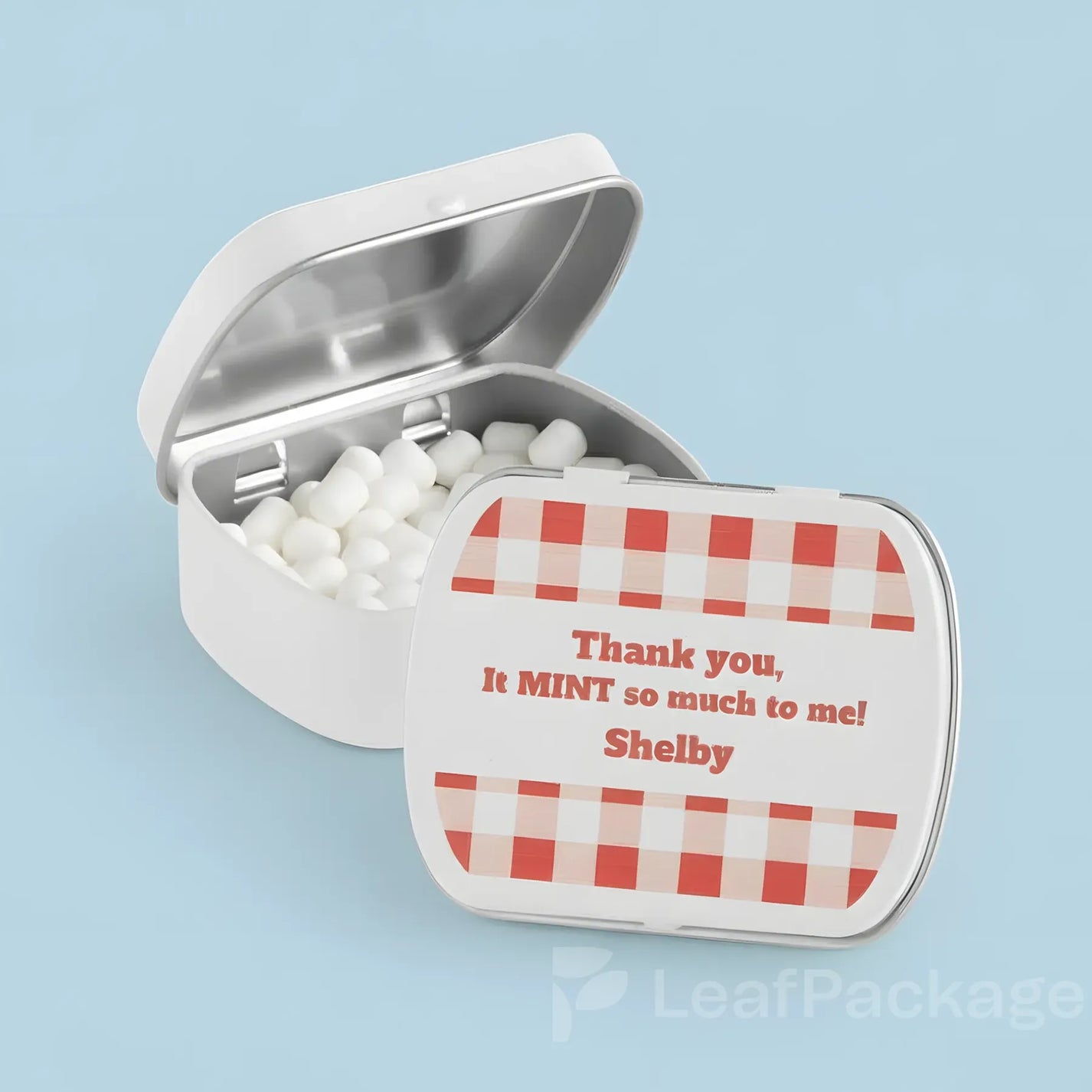 Custom Mint Candy Tin