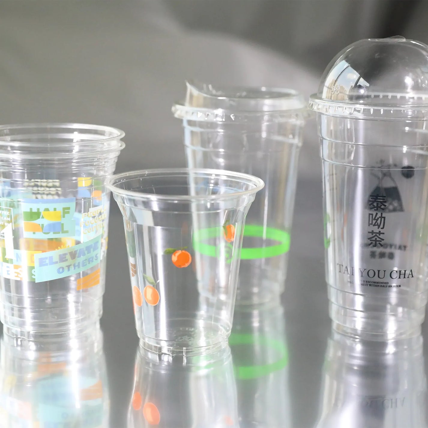 【Sample】Custom Compostable Cold Drink Cups