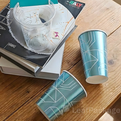 Custom Metalized Paper Coffee Cup