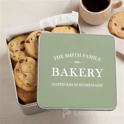 Custom Cookie Tins with Logo