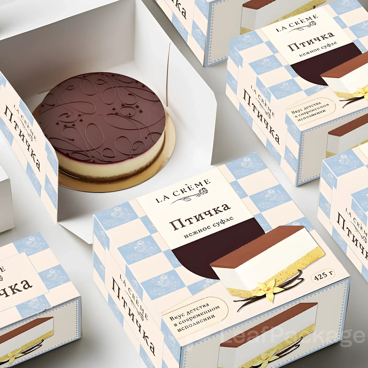 Custom Integrated Cake Boxes