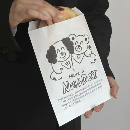 Custom Plastic-Free Heat Seal Kraft Paper Pinch Bottom Bags