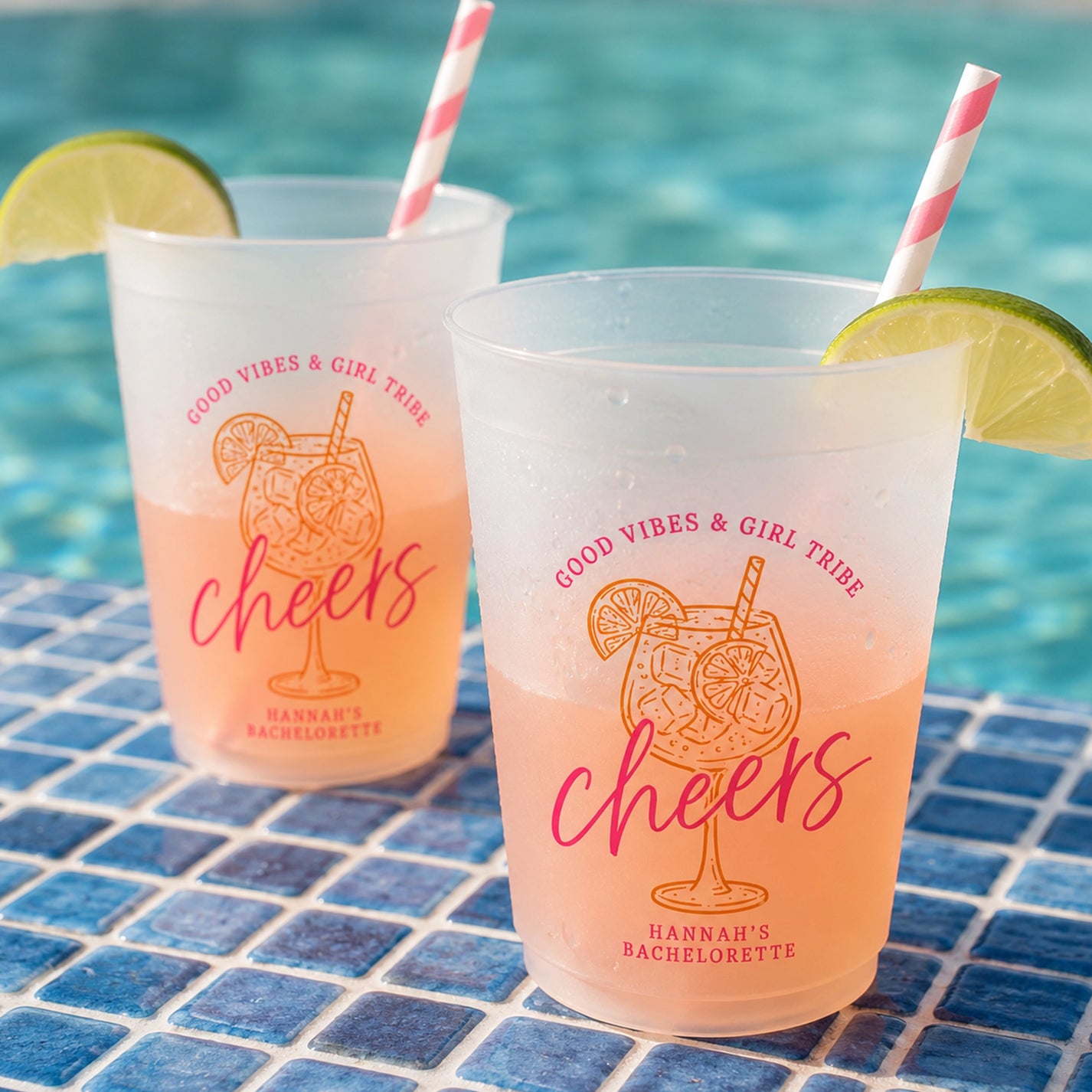 Custom 16oz PP Frosted Stadium Cups with Logo