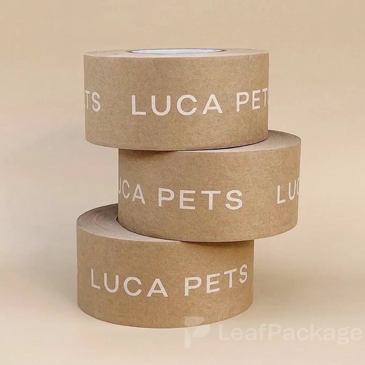 Custom Water-Activated Packing Tape