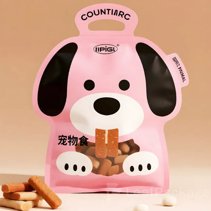 Custom Shaped Pet Food Packaging Bags