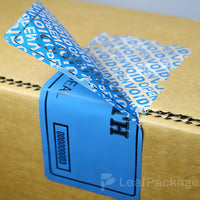 Custom Peel-Off Tamper Evident QR Code Labels